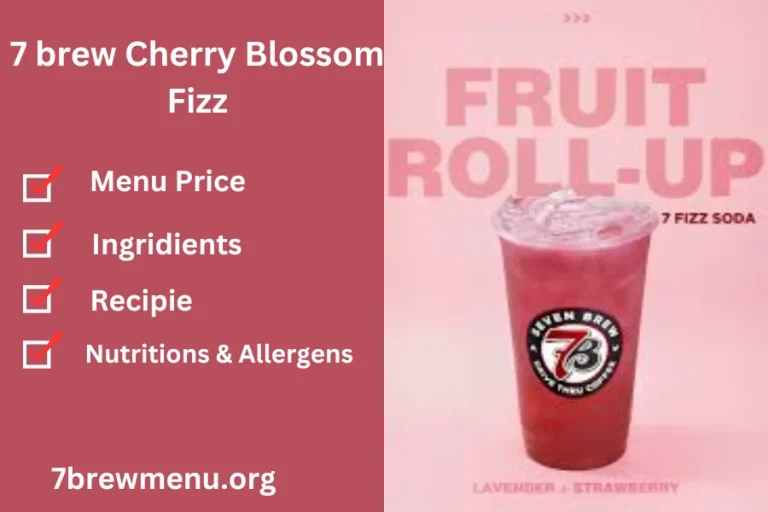 7 brew Cherry Blossom Fizz