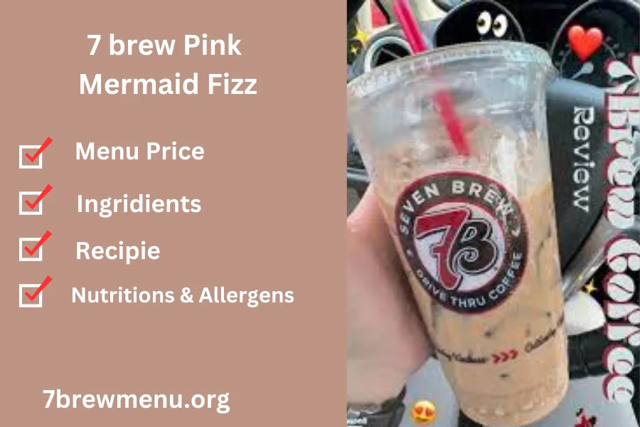 7 brew Pink Mermaid Fizz