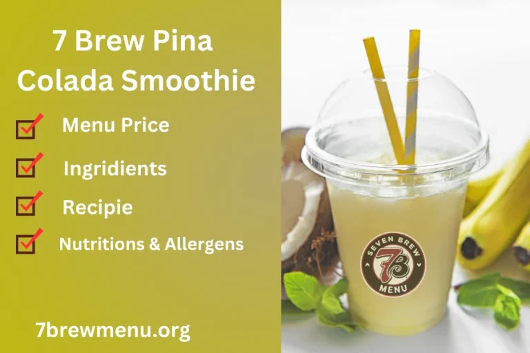 7 Brew Pina Colada Smoothie
