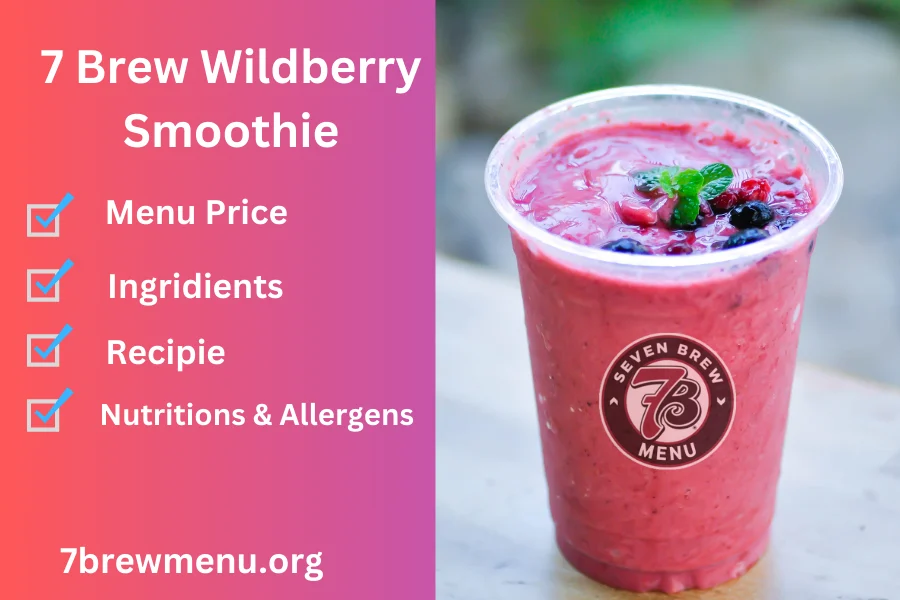7 Brew Wildberry Smoothie